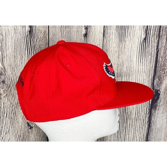 Atlanta Hawks Mitchell & Ness NBA Basketball Club Snapback Hat Cap Adjustable - Picture 2 of 6